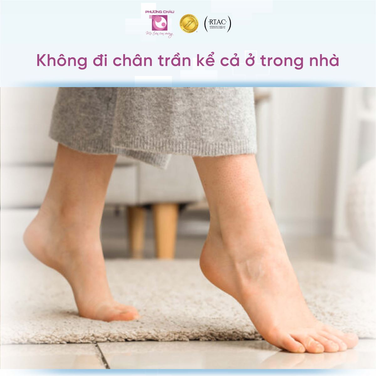 bệnh nhân bàn chân đai tháo đường không nên đi chân trần kể cả ở trong nhà