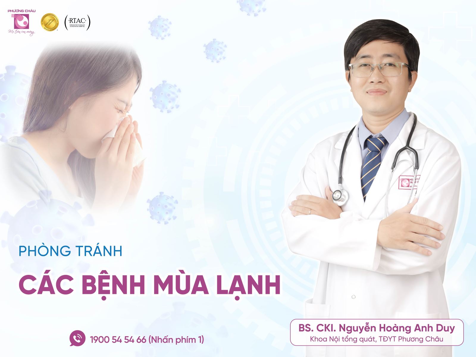 bệnh mùa lạnh gia tăng dịp cuối năm