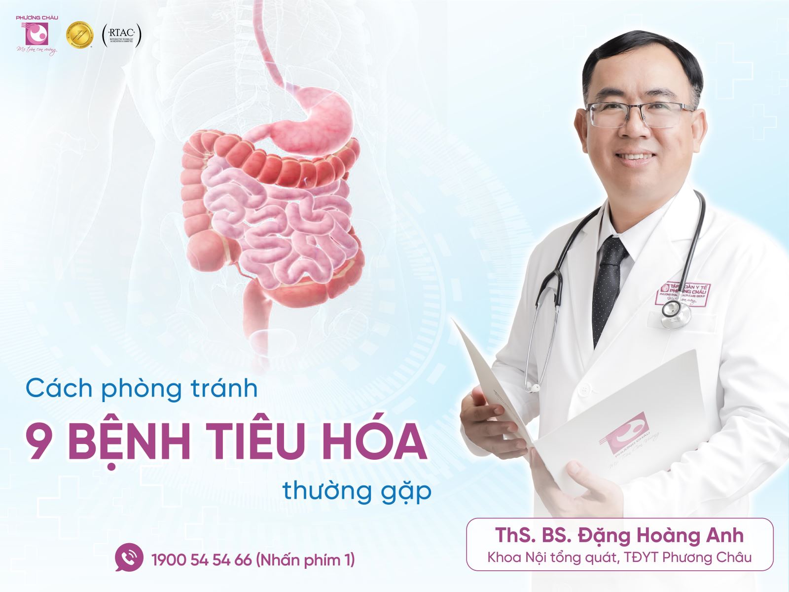 Các bệnh tiêu hóa thường gặp và cách phòng tránh