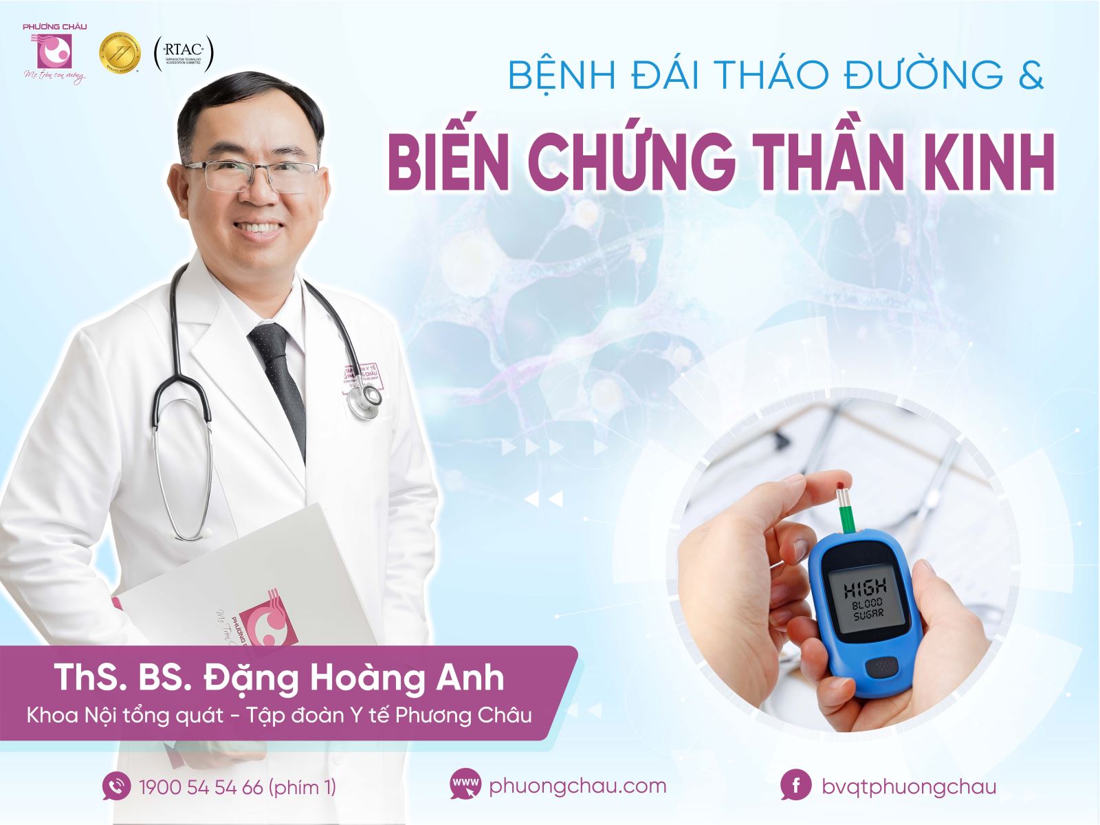 Biến chứng thần kinh đái tháo đường phòng ngừa như thế nào?