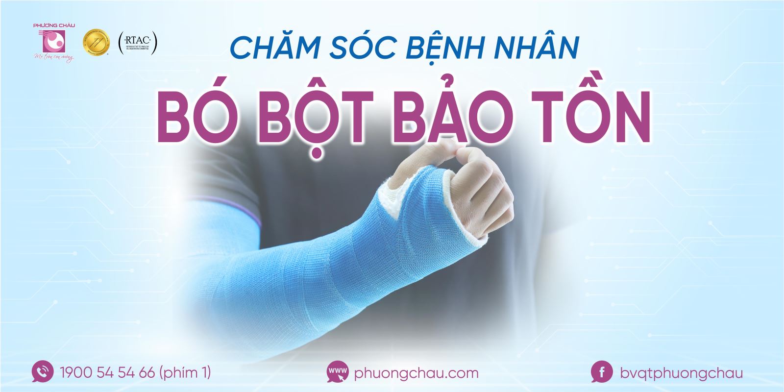 bó bột bảo tồn là gì