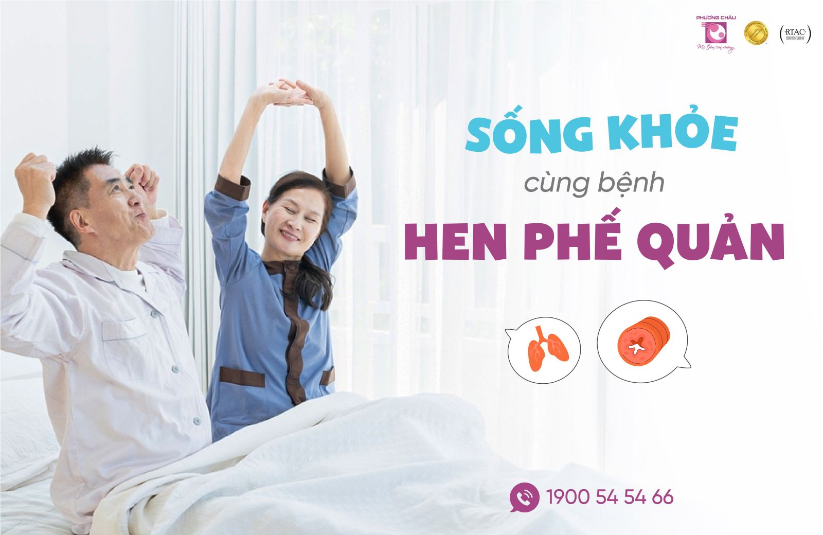 Cần làm gì để sống khỏe cùng bệnh hen phế quản