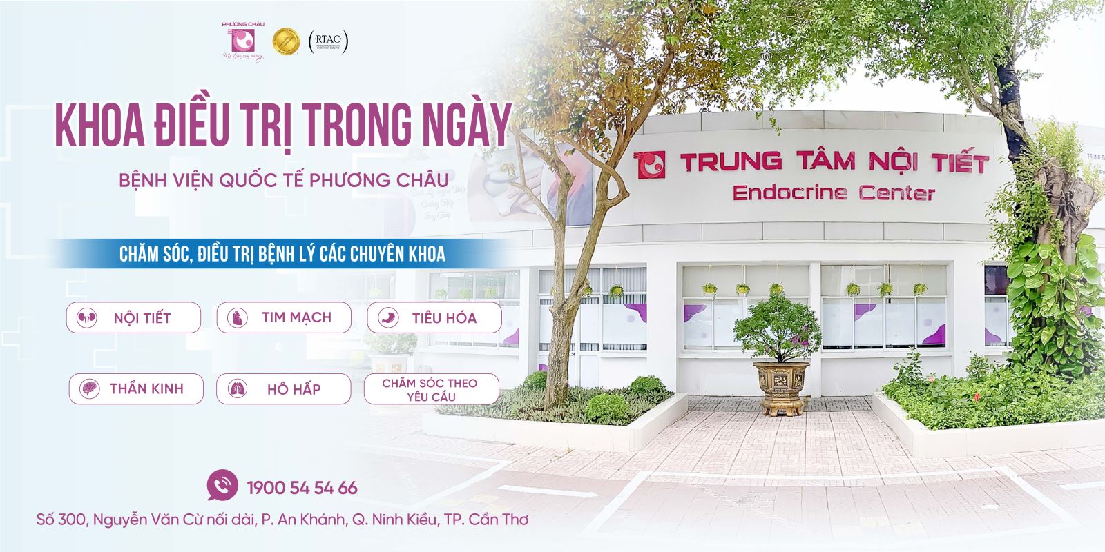 Khoa điều trị trong ngày BVQT Phương Châu