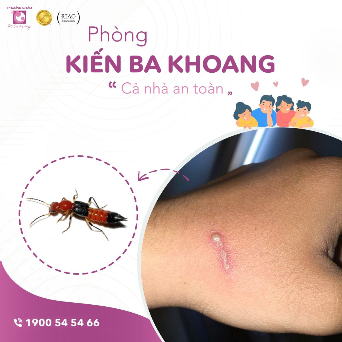 Phòng kiến ba khoang, cả nhà an toàn