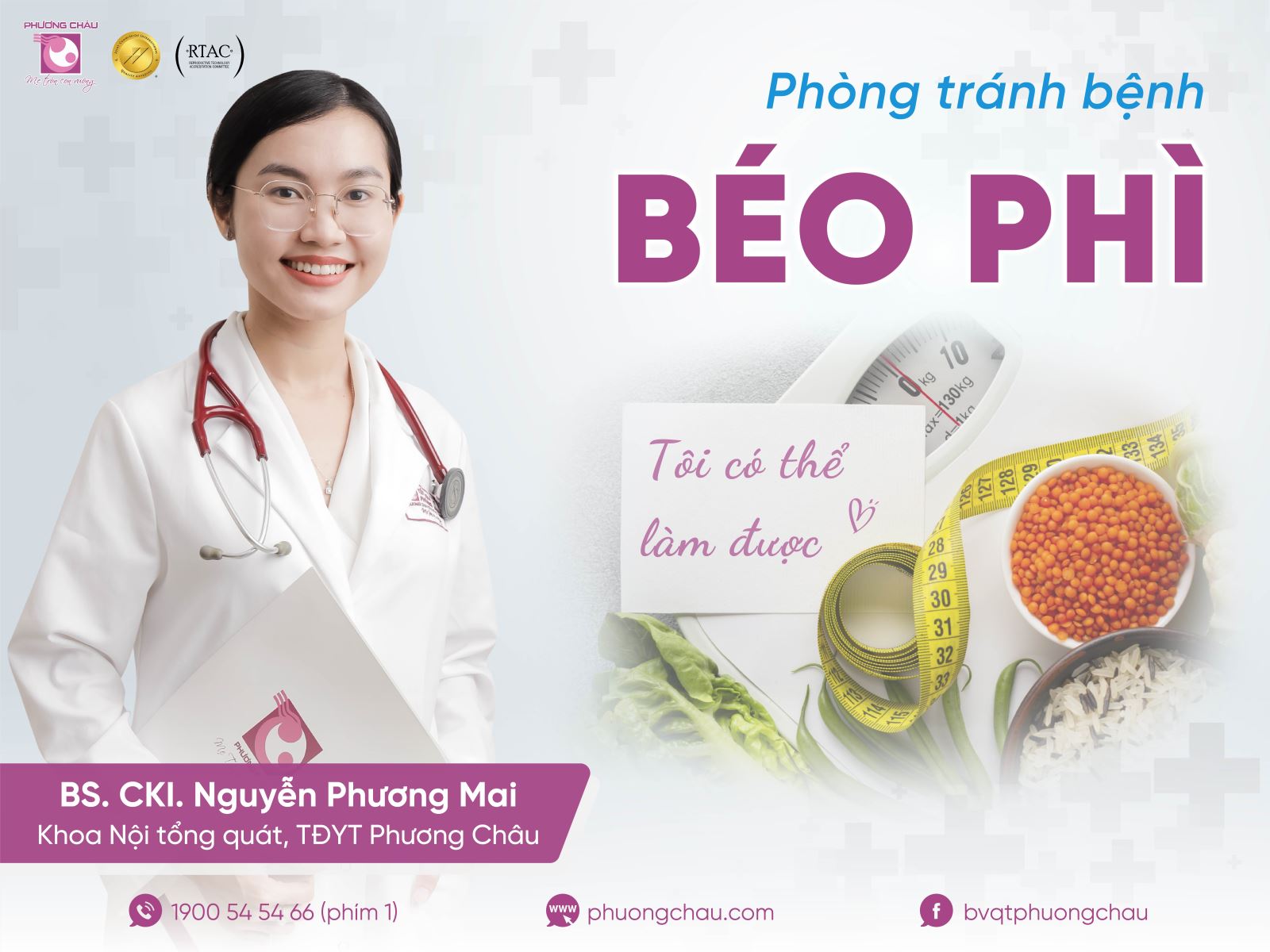 phòng tránh bệnh béo phì