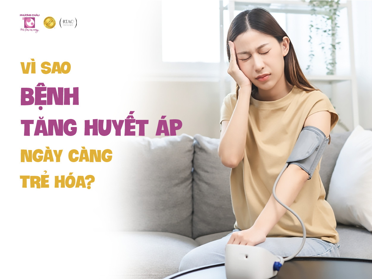 Bệnh tăng huyết áp đang dần trẻ hóa trong những năm gần đây