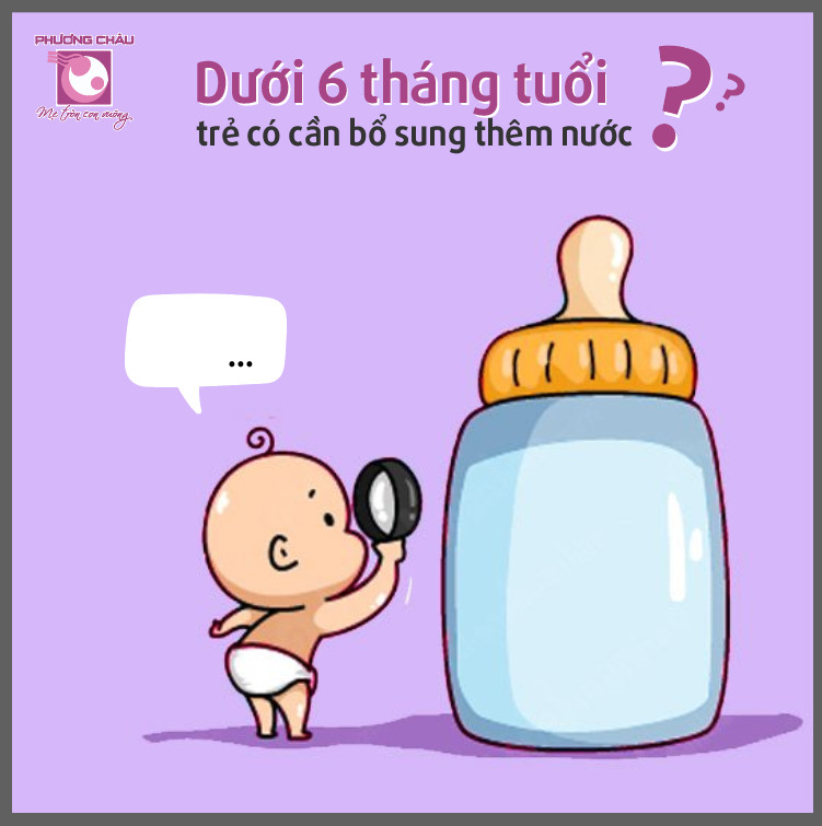 bổ sung nước cho bé, cho bé uống nước, trẻ sơ sinh, bệnh viện phụ sản, Phương Châu, Cần Thơ