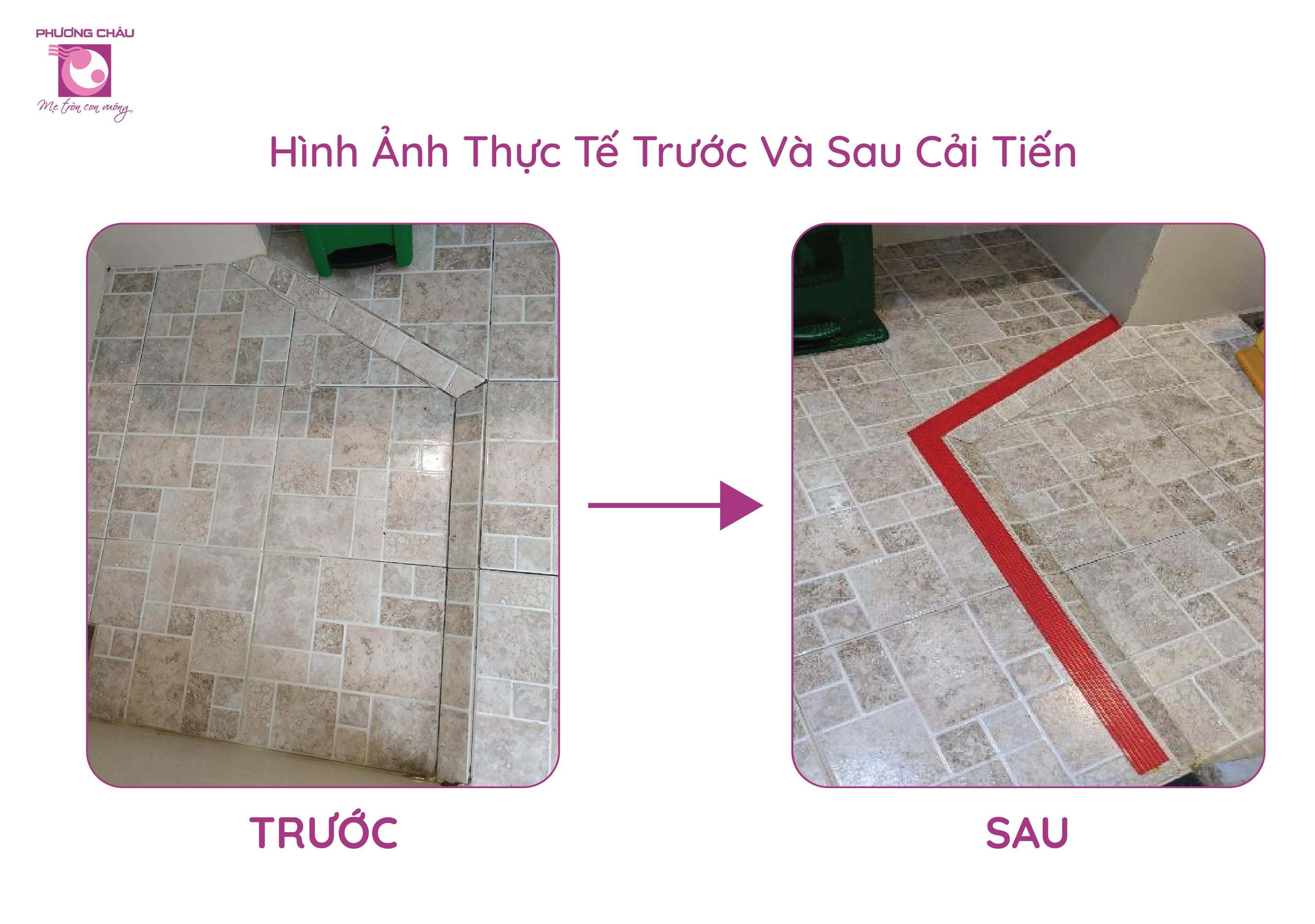 góp ý cải tiến, khắc phục sự cố tại bệnh viện, chống té ngã, phân tích nguyên nhân gốc rễ sự cố, bệnh viện phụ sản Quốc tế Phương Châu, Cần Thơ