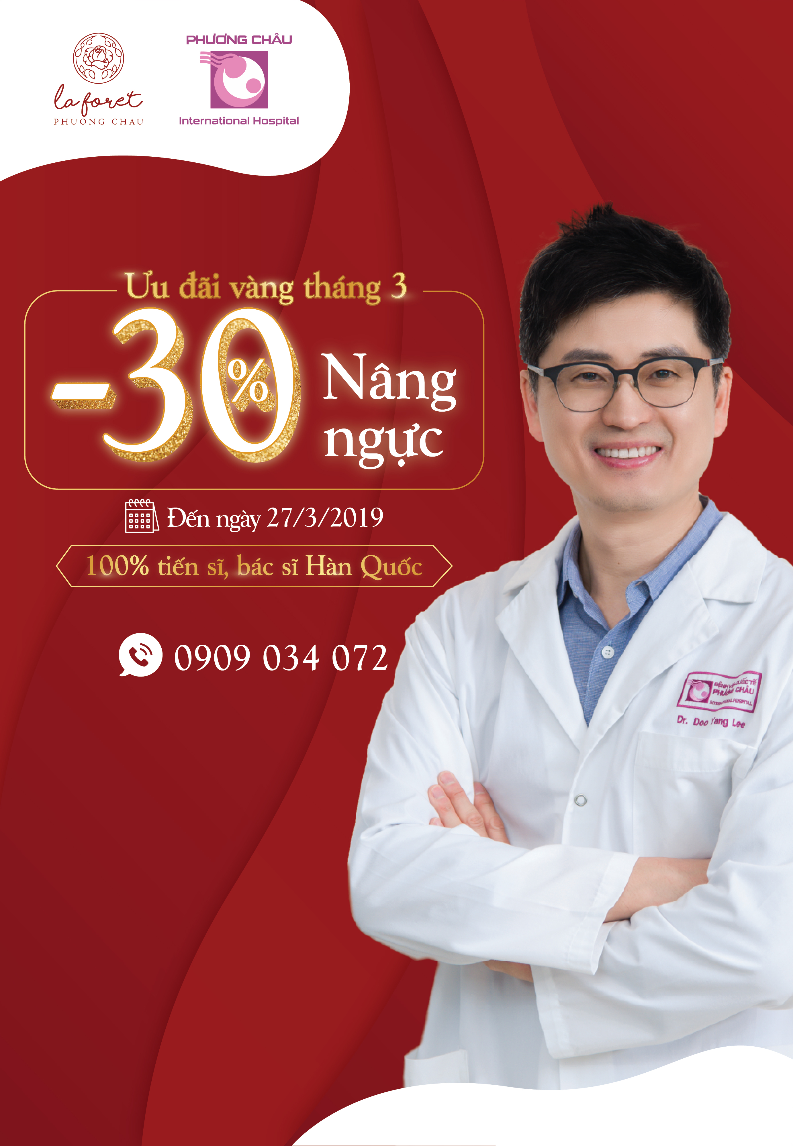 thẩm mỹ Hàn Quốc, La Foret Phuong Chau, nâng ngực, an toàn