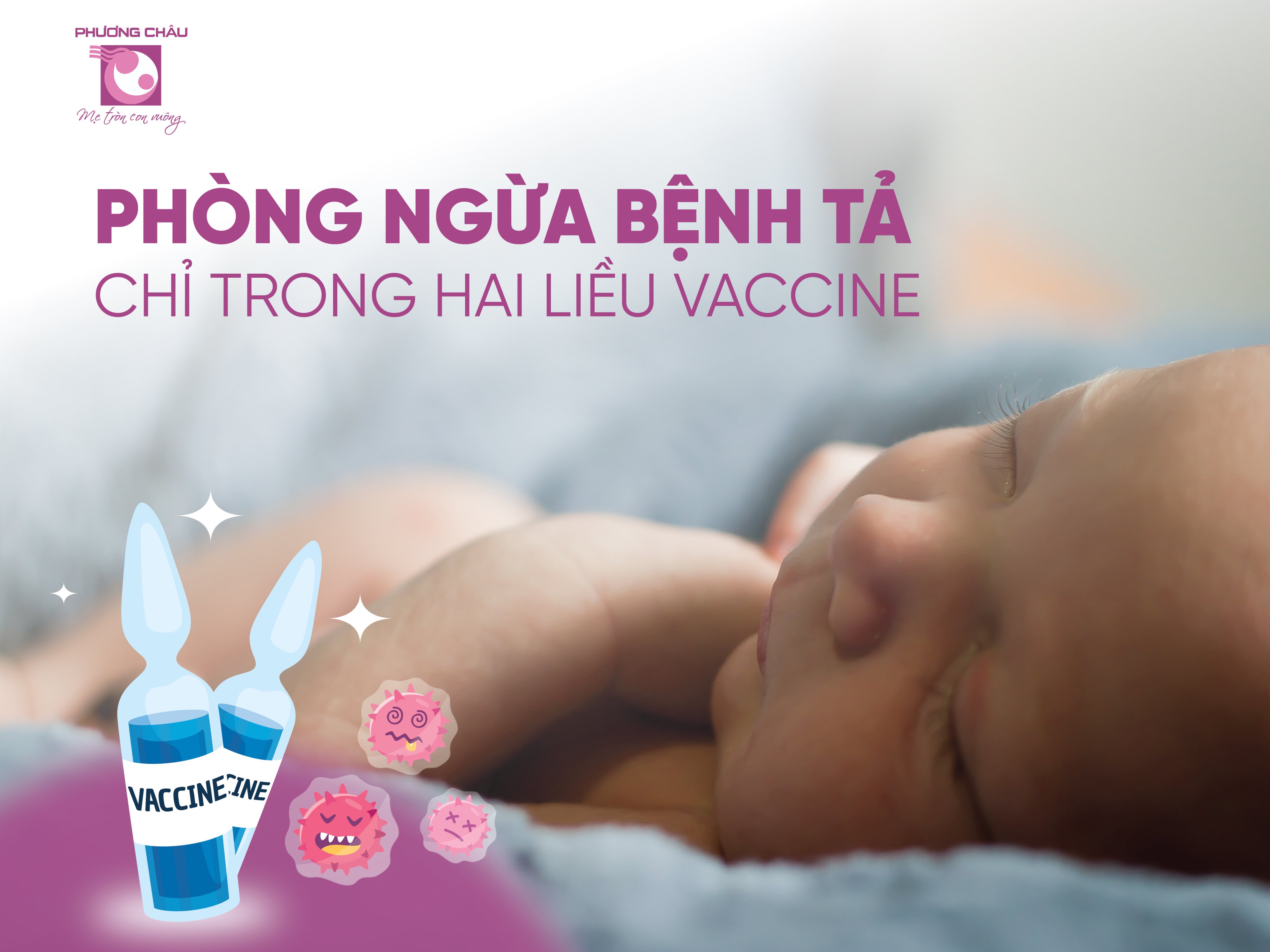 phòng, ngừa, bệnh, tả, bằng. vaccine, tiêm ngừa, tiêm chủng, Nhi khoa, Phương Châu,