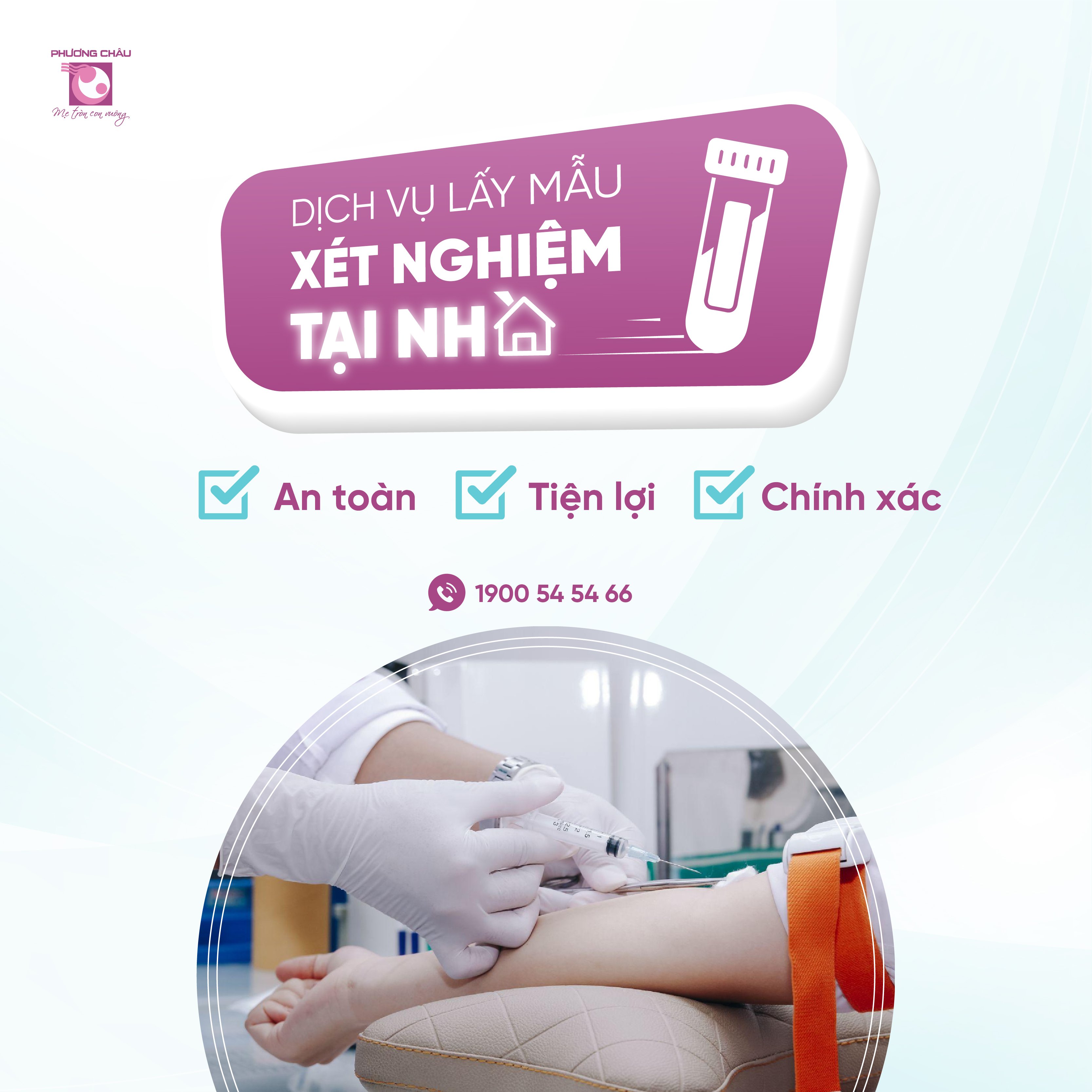 dịch vụ, lấy mẫu, xét nghiệm, tại nhà, Phương Châu