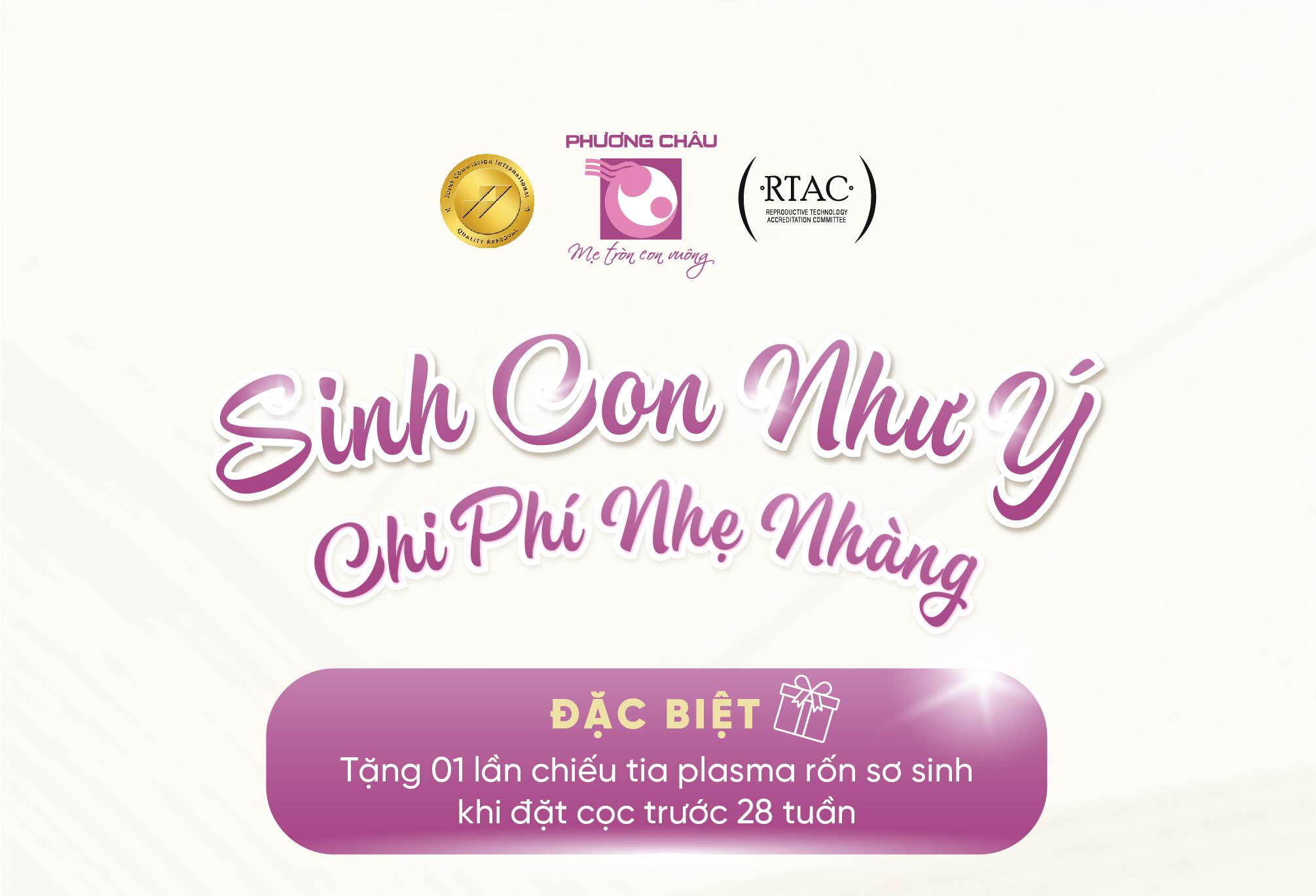 Với gói sinh này tại Phương Châu, mẹ bầu hoàn toàn được an tâm về chi phí mà vẫn tận hưởng trải nghiệm vượt cạn trọn vẹn