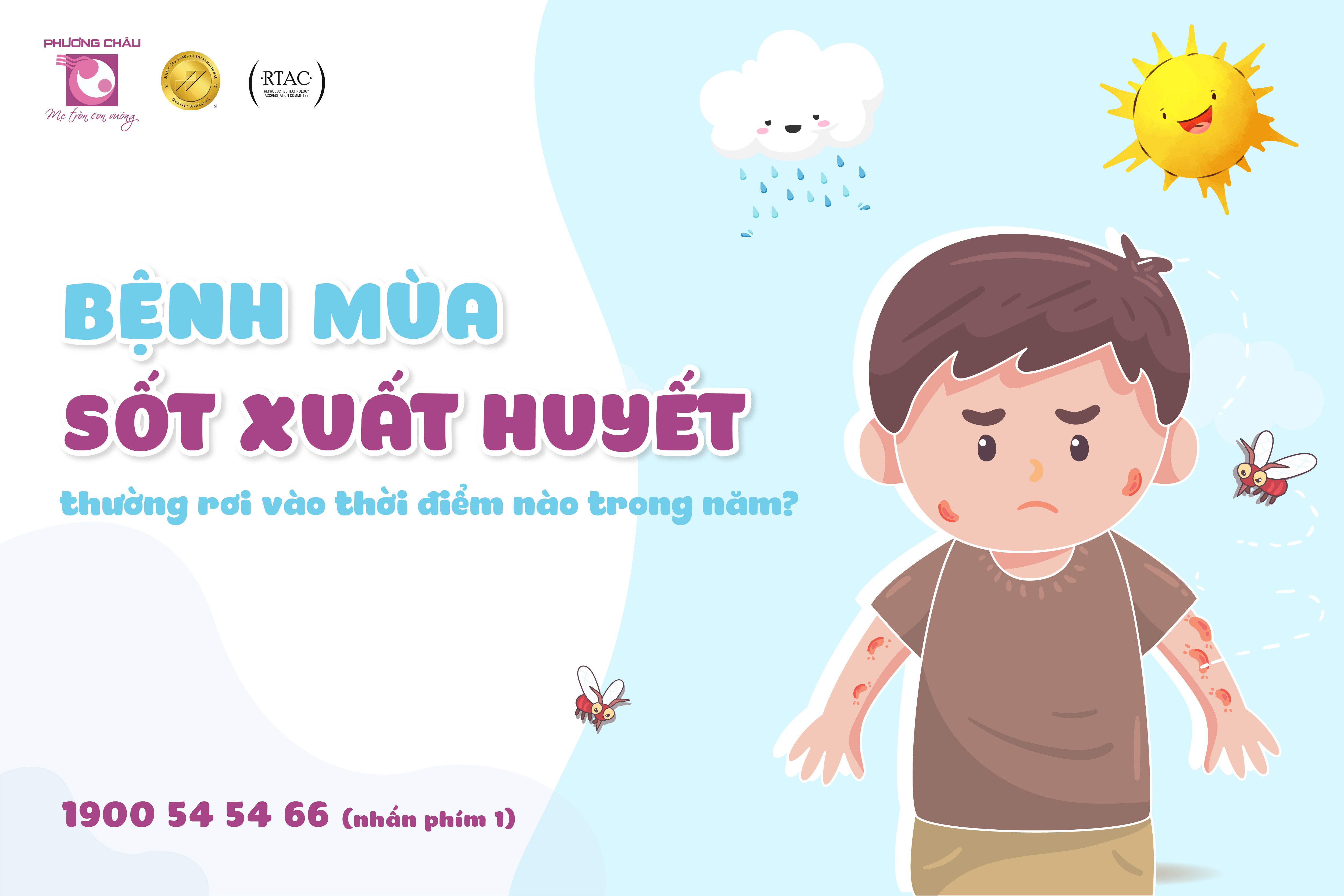 Sốt xuất huyết Dengue là bệnh truyền nhiễm cấp tính. Bệnh truyền từ người bệnh sang người lành do muỗi vằn mang mầm bệnh đốt.