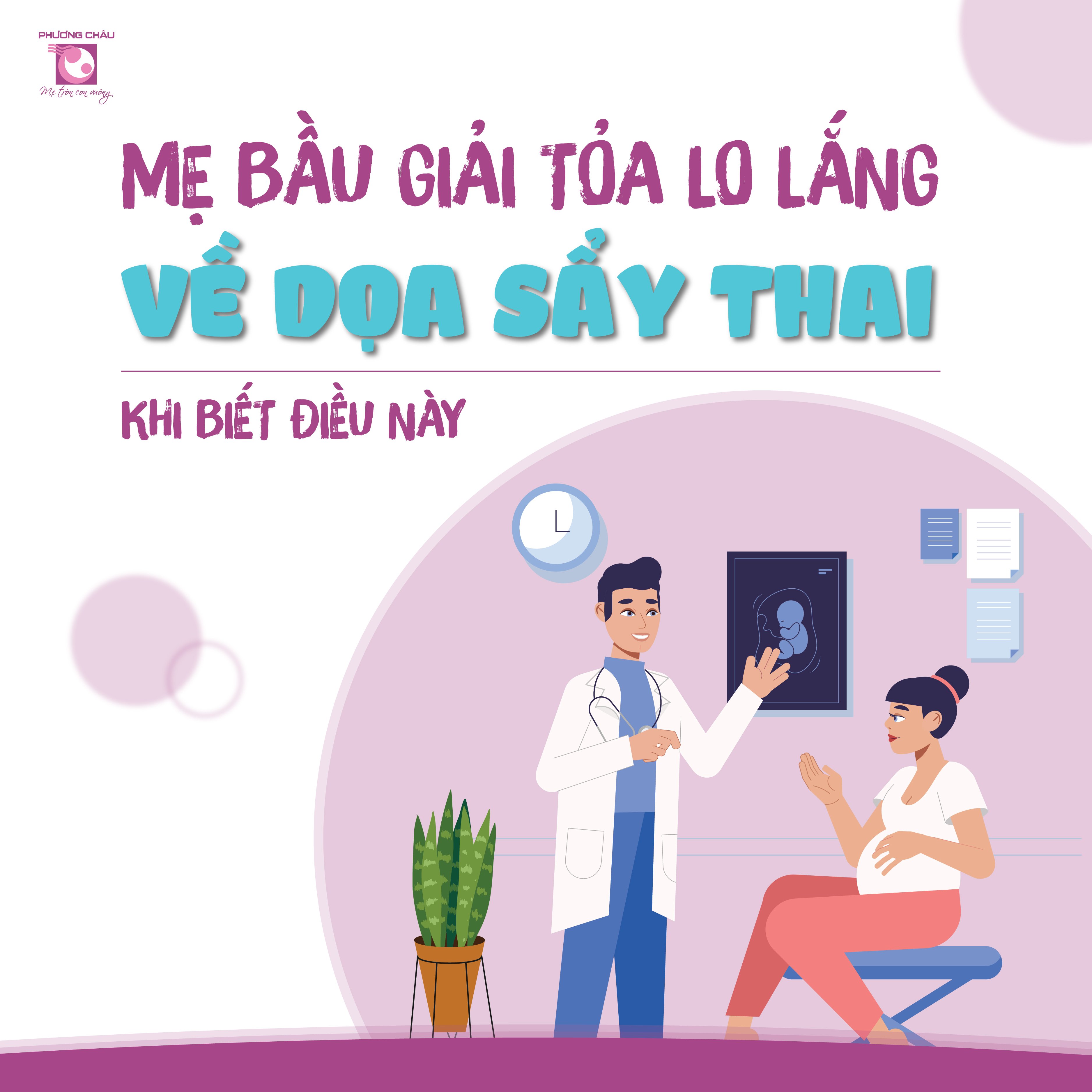 mẹ bầu, giải tỏa, lo lắng, sẩy thai, dọa sẩy thai, Sản khoa, Phương Châu