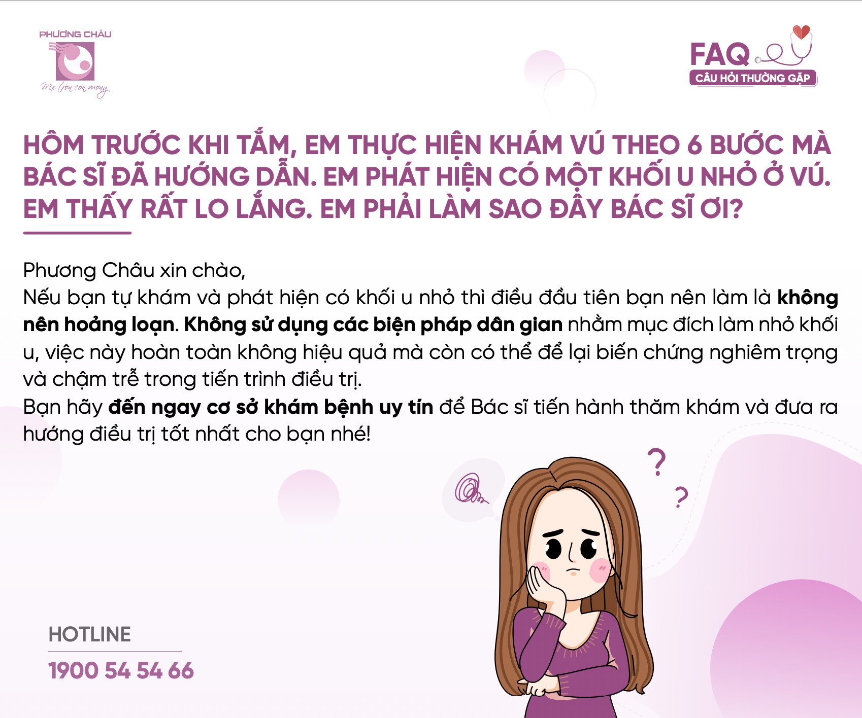 phát hiện, khối u, u, vú, nhỏ, em, làm sao, bác sĩ, ung thư, ung thư vú, nhũ, bất thường