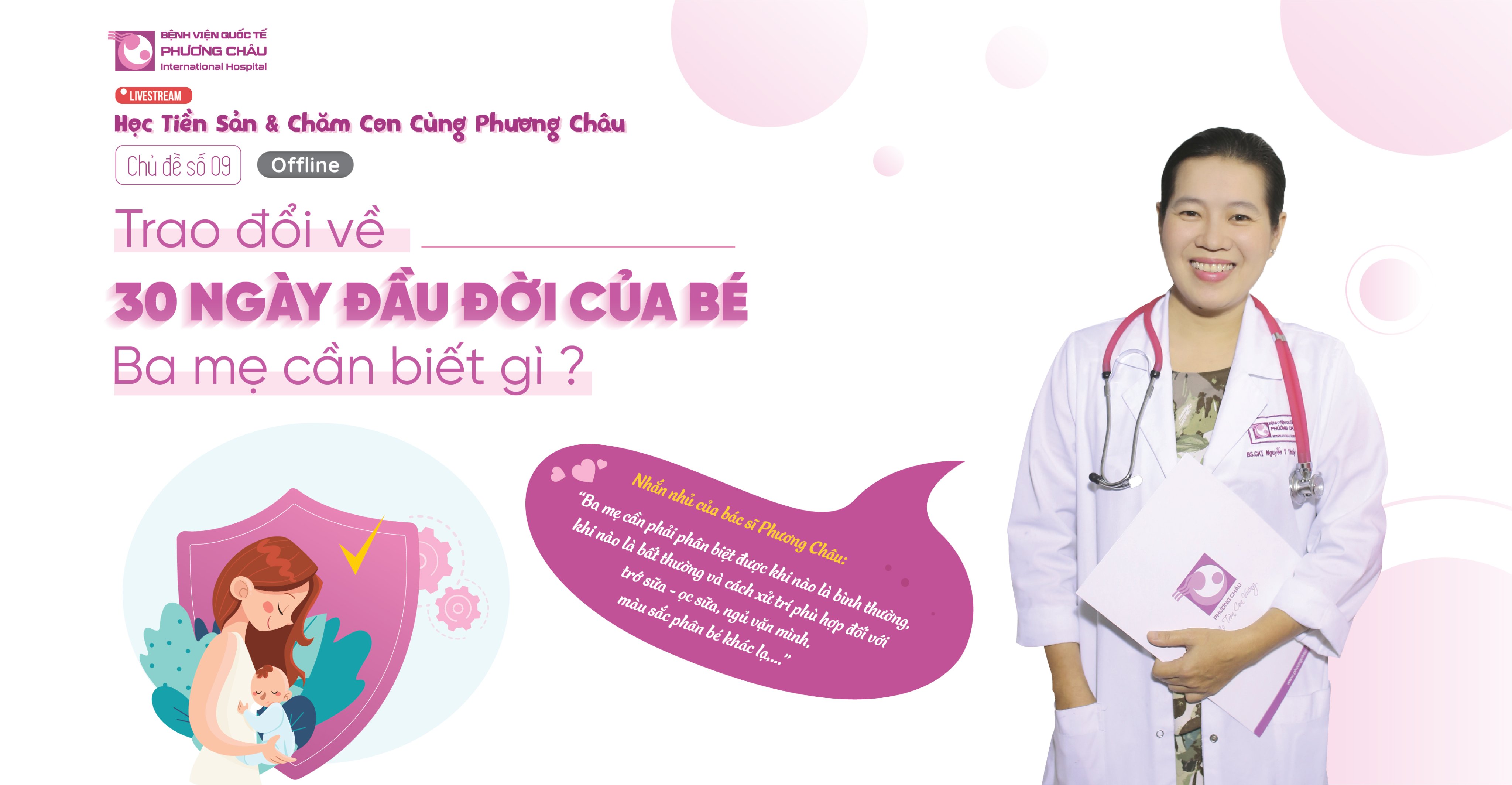 ọc sữa, sặc sữa, cấp cứ, xử trí, ngủ ngày thức đêm, ngủ vặn mình, phân bé, vàng da sơ sinh, bệnh viện phụ sản, Phương Châu, Cần Thơ